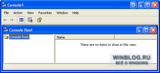 Создание собственной консоли MMC для удаленной диагностики в Windows XP