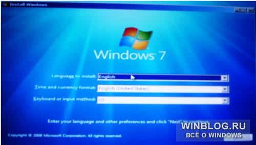 Создание установочной флэшки для Windows 7