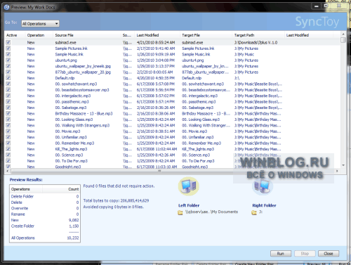 SyncToy 2.1 для синхронизации файлов: краткий обзор