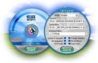 1Click DVD Copy 5.4.7.2 - копируем DVD диски.