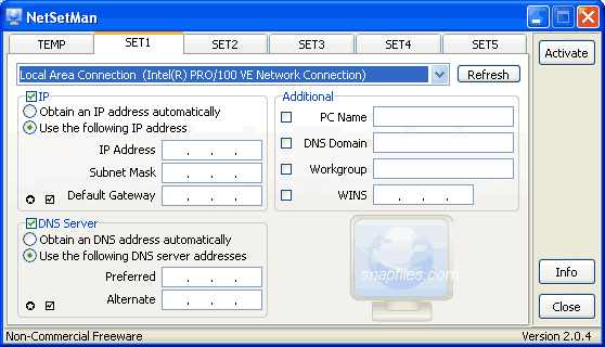 NetSetMan 2.3.0