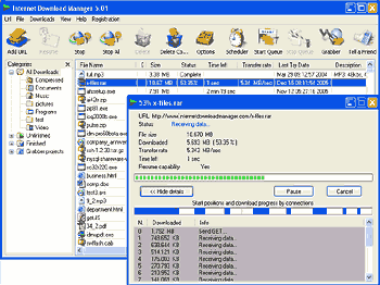 Internet Download Manager 5.12.11 - увеличение скорости закачки