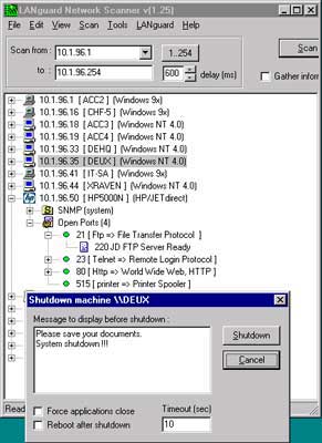 Взлом одноранговых сетей под управлением Windows 9x.