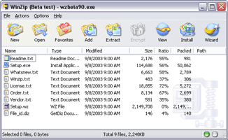 WinZip 10.0