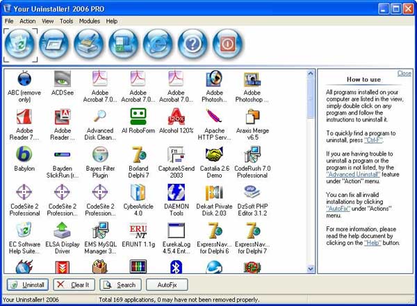 Your Uninstaller! 2006 Pro v.5.0.0.235