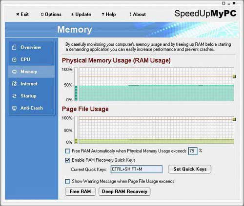 SpeedUpMyPC 3.2 - ускоряем работу системы