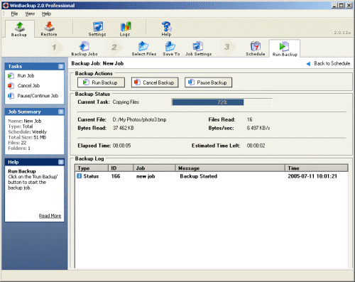 WinBackup Professional v.2.3