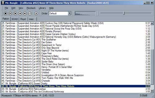 Foobar2000 0.9.4.4 - аудиоплеер