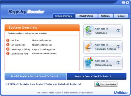 Registry Booster 1.3 - оптимизируем и очищаем реестр.