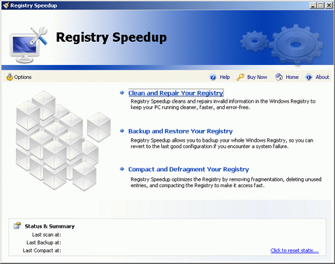 Registry Speedup 1.00