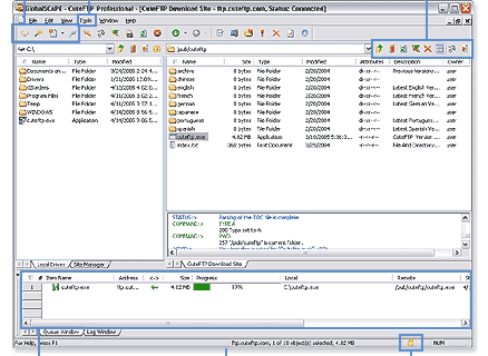 CuteFTP Professional 8.0 Build 08.09.2006.1