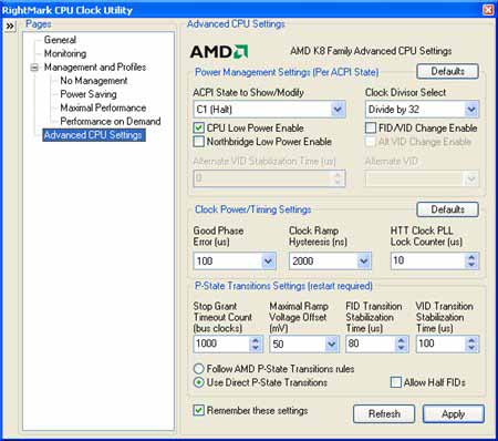 RightMark CPU Clock Utility 2.15