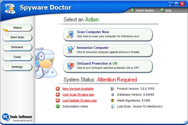 Spyware Doctor 3.8.0.2582 (Full)