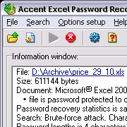 Accent Office Password Recovery 2.50 beta