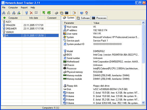 Network Asset Tracker 2.12.2