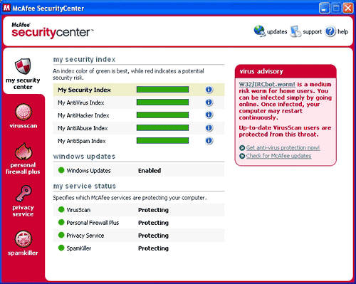 McAfee Internet Security Suite 2006 v8.0