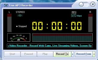 Free MP3 Recorder 1.0