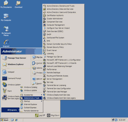 Установка Windows Vista на рабочие станции через сервер установки с помощью WDS