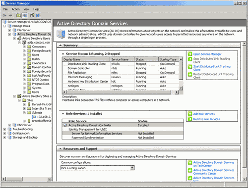 Служба каталогов в Windows Server "Longhorn"