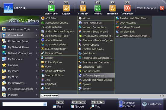 Vista Start Menu 2.6