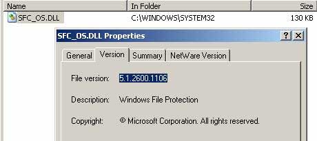 Тонкая настройка XP: защита файлов в Windows и SP2