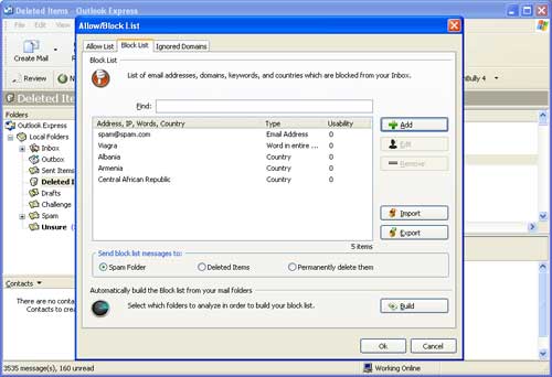 SpamBully for Outlook Express/Windows Mail 4.1.0.12