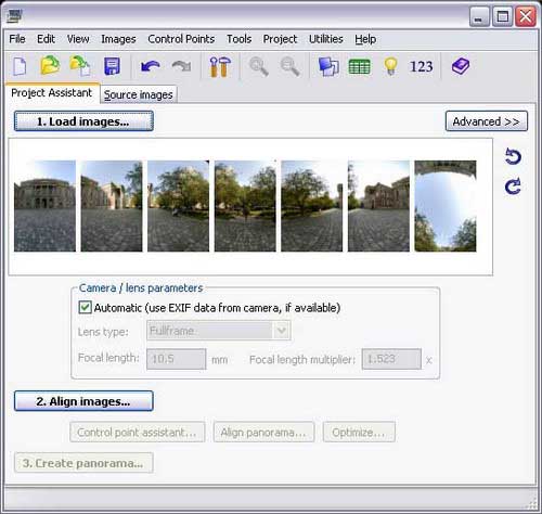 PTGui 7.8 - Программа для создания панорамных изображений