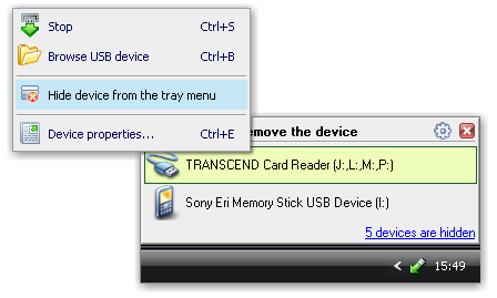 USB Safely Remove 3.3 - Удобная замена Безопасного Извлечения Устройств
