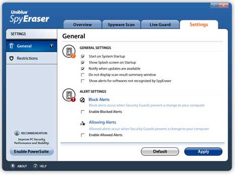 SpyEraser 1.5.1.1448 - удаляем шпионское ПО.