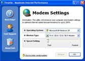 Throttle 6.6.9.2008 - программа для настройки модема