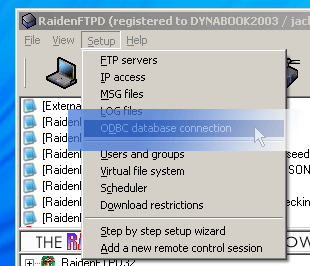 RaidenFTPD 2.4.3500 - FTP сервер под Windows