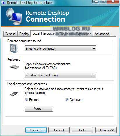 Как осуществить подключение к удаленному рабочему столу в Windows Vista