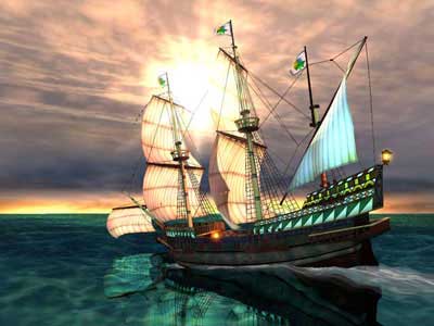 Galleon 3d Screensaver