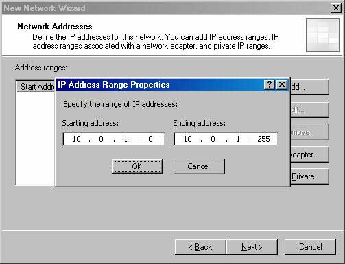 Прерывание VPN соединения перед ISA Firewall