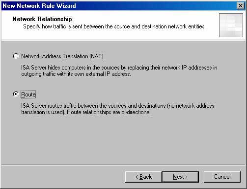 Прерывание VPN соединения перед ISA Firewall