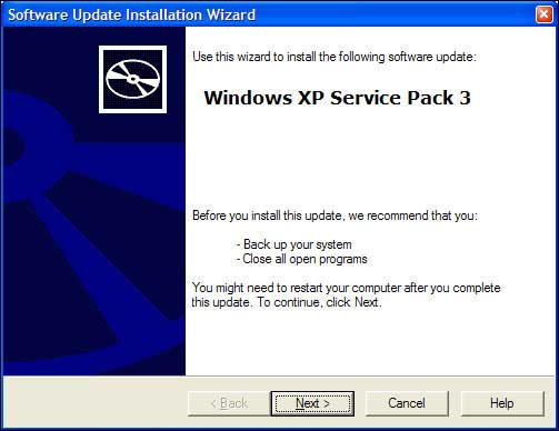 Взгляд на Windows XP SP3 beta