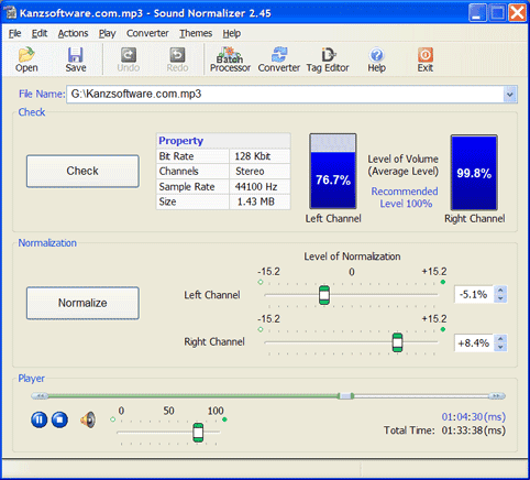 Sound Normalizer 2.45 