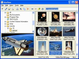 AhaView 4.01 - просмотрщик файлов
