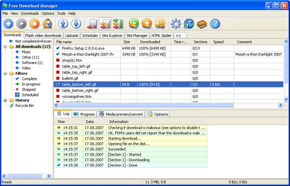 Free Download Manager 2.5.735 - бесплатный менеджер закачек