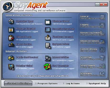 Spytech SpyAgent Pro 6.02.07 - шпионская программа