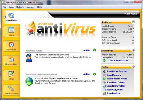 Ashampoo AntiVirus 1.61 