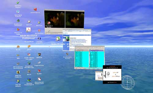 Трехмерные менеджеры рабочего стола