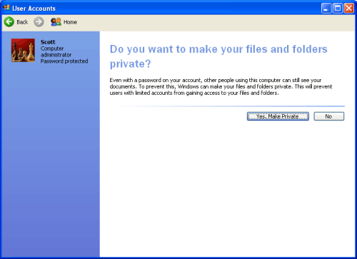 Улучшение системы защиты Windows XP