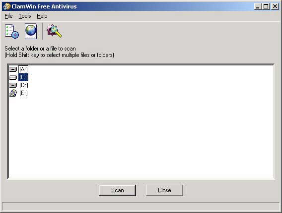 ClamWin Free Antivirus 0.92 - бесплатный антивирус