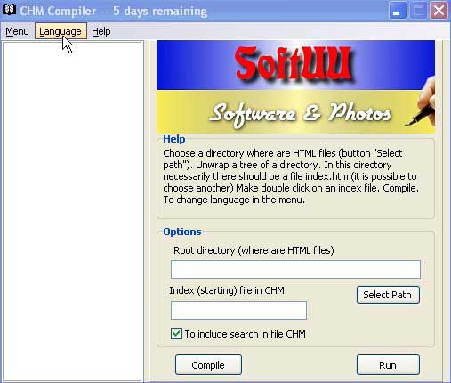 CHM Compiler 1.03 - компиллируем CHM файлы