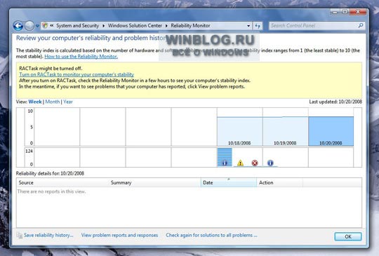 Снимки экрана Windows 7 Ultimate, сборка 6801