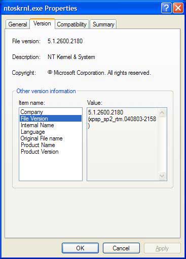 Windows XP SP3 - взгляд изнутри