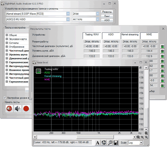 RightMark Audio Analyzer 6.1.2 