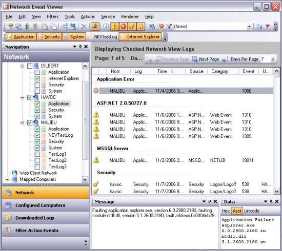 Network Event Viewer 7.0.0.16