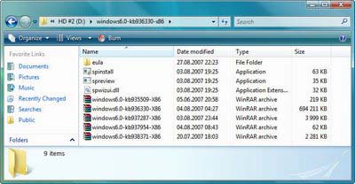 Обзор Windows Vista SP1 6001.16633